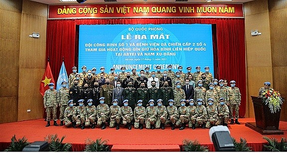 Vietnam Sends a Sapper Unit to UN Peacekeeping Operations for the First Time