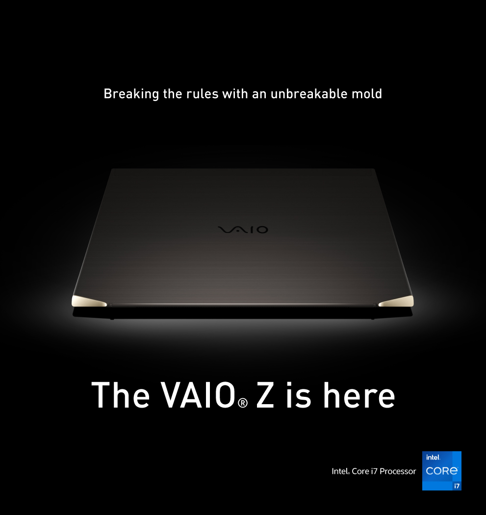 Japan's VAIO, a leader in innovative technology, unleashes the first 3-D molded, carbon fiber laptop in the world