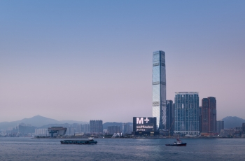 M+ museum building completed - The first global museum of contemporary visual culture in Asia set to open at the end of 2021 in Hong Kong