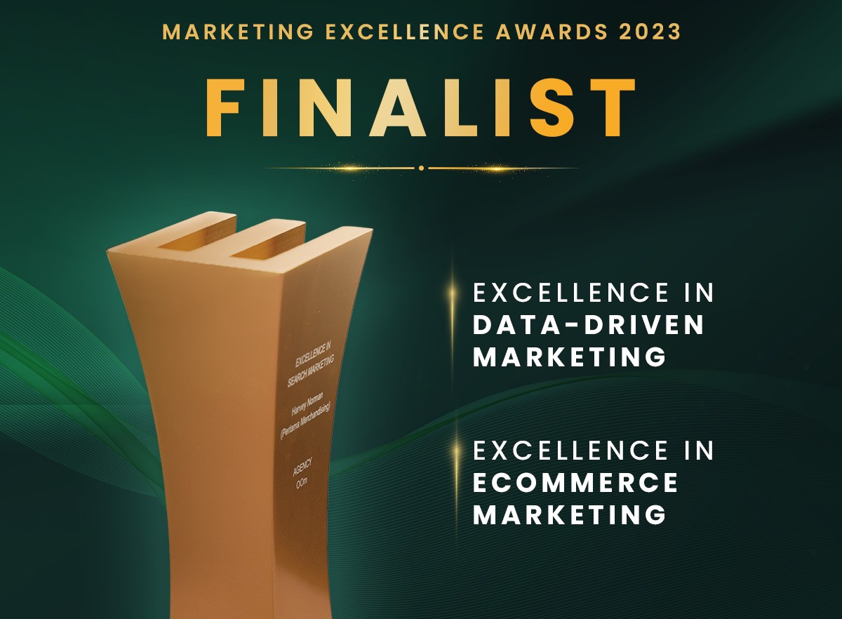OOm Shortlisted as Finalists for Two Categories at the Marketing Excellence Awards 2023