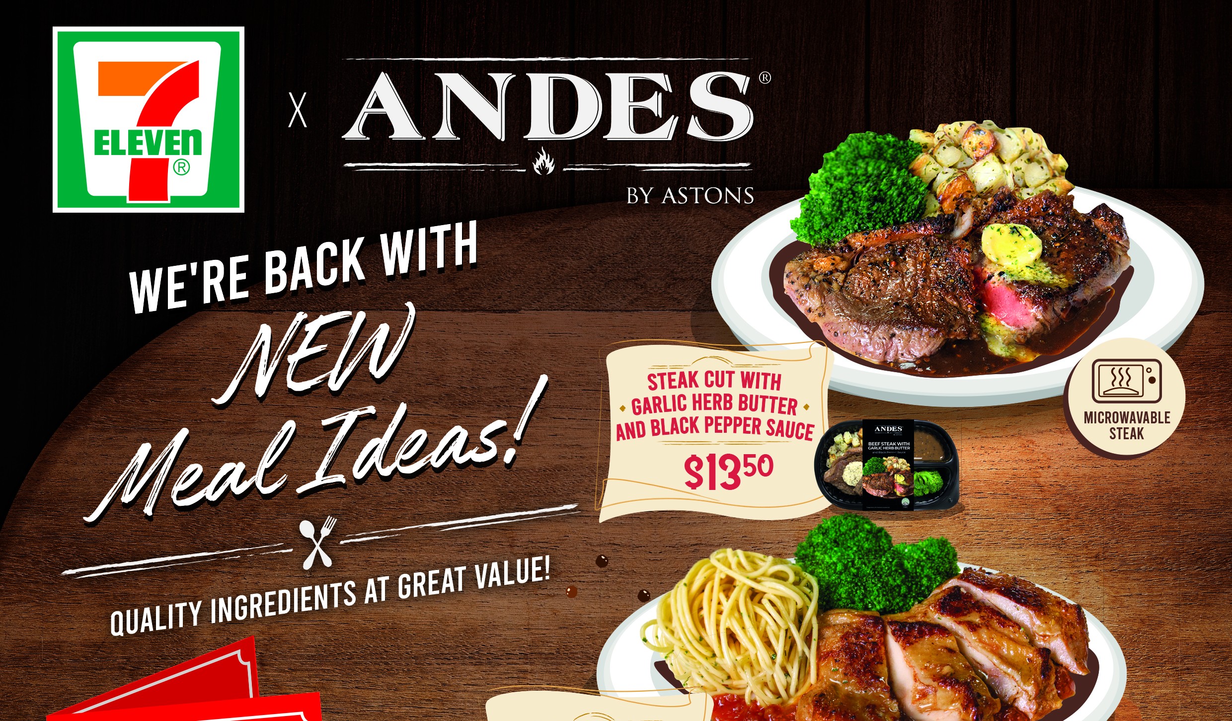 7-Eleven and Andes by Astons Bring More Exciting New Ready-to-Eat Meal Ideas