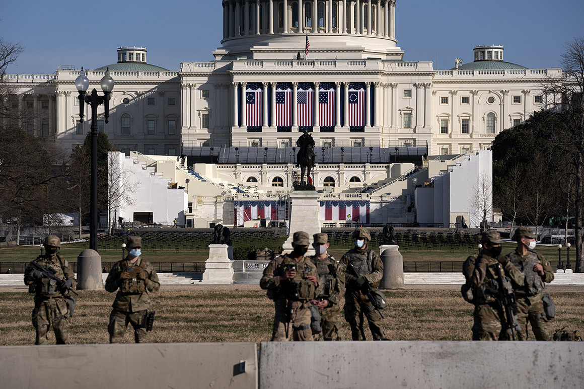 Biden's inauguration rehearsal postponed due to security risks