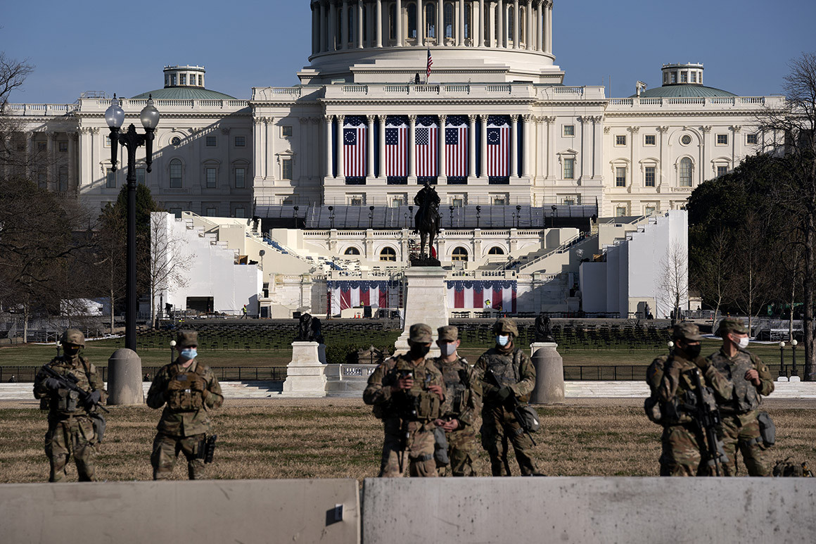 bidens inauguration rehearsal postponed due to security risks