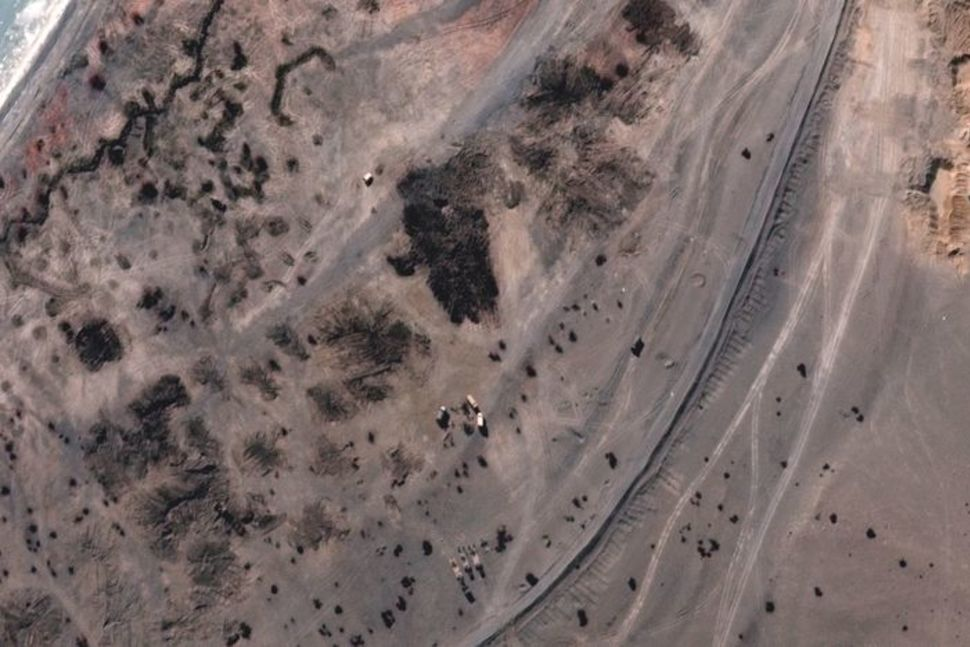 satellite near china india disputed border shows china emptied military camps
