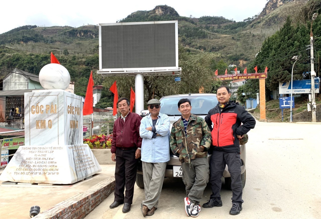 From left to right: Quang, Trung, Khanh, Chung. Photo: Nguyen Thanh Trung 