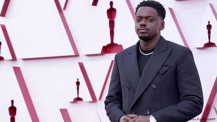 British actor Daniel Kaluuya won the prize for best supporting actor for 'Judas and the Black Messiah'. Photo: AFP 