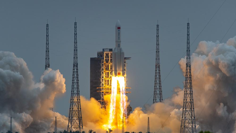 China launches first module of new space station (Photo: The Guardian) 