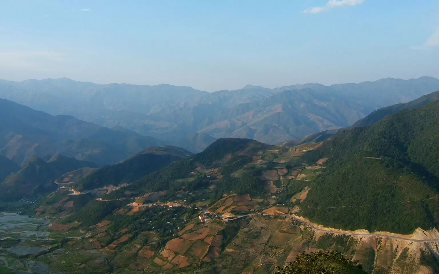 Khau Pha Pass in Yen Bai is one of the four greatest passes in northwest Vietnam. (Photo: Vietnamtravel) 