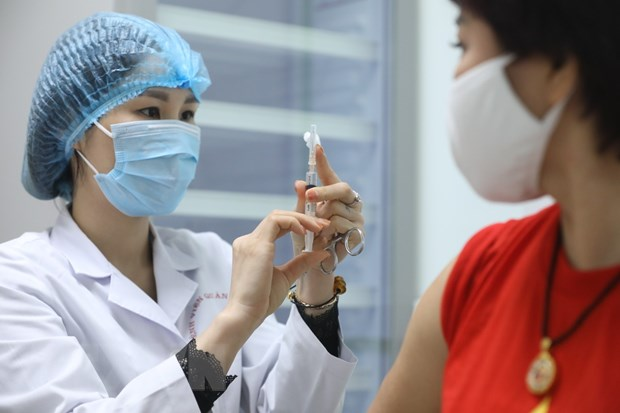 Nano Covax vaccine is one of the three Covid-19 vaccines that are developed domestically by Vietnam from 2020, and so far has the fatest research progress. Photo: TTXVN