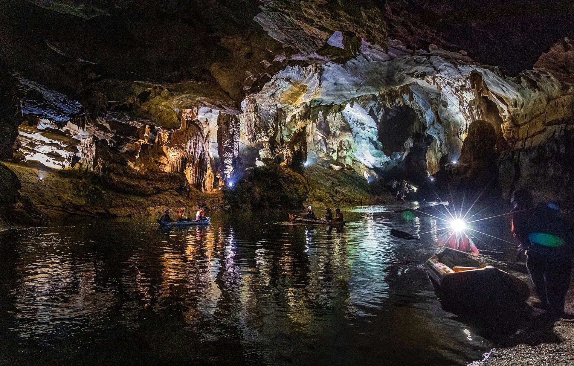 Inside Quang Binh Cave. Photo: NVCC 
