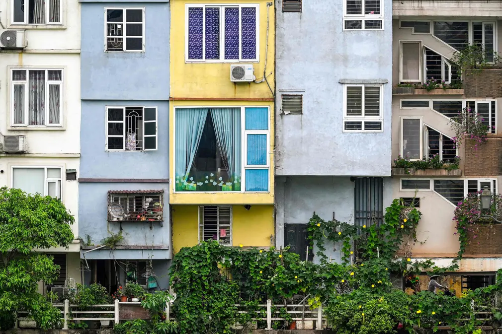 Vatsyayana said even though many of these tube houses are only 4 metres wide, but are “three times that in depth.”  Photo: Manan Vatsyayana