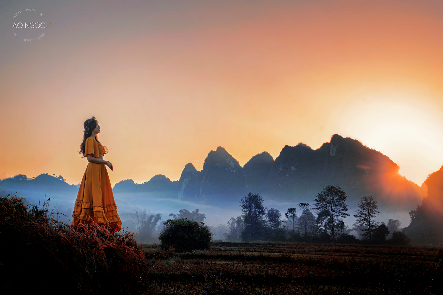 Sea of cloud in Cao Bang. Photo: NVCC 