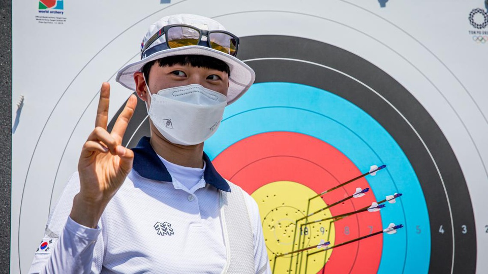 South Korean Archers Short Hair Draws Anti Feminist Sentiment Women Showing Supports Vietnam 2744