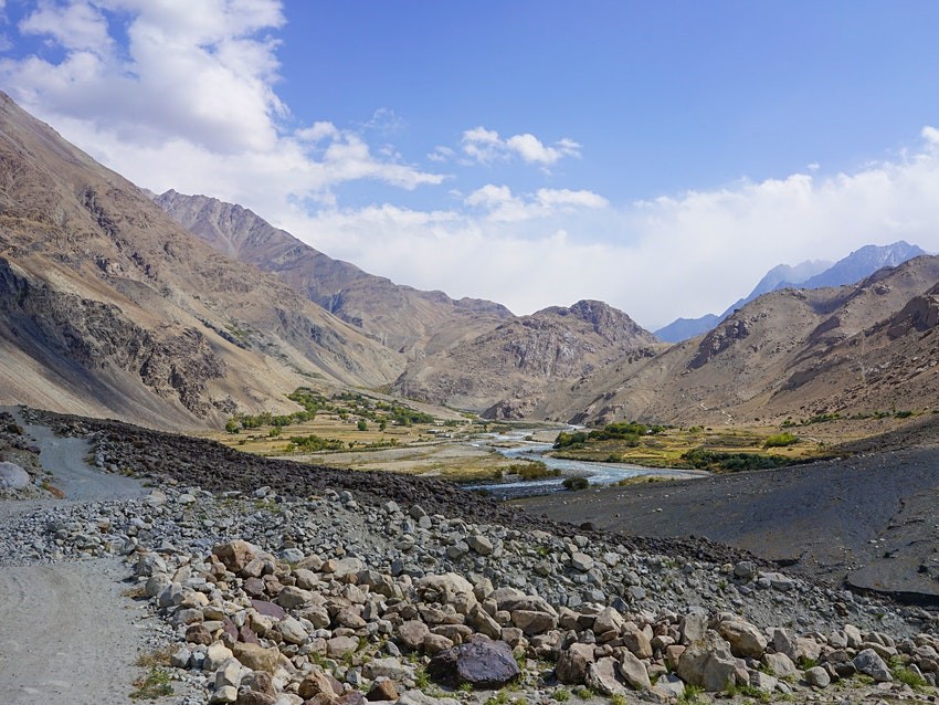 The rocky road from Ishkashim into Afghanistan's Wakhan Corridor © Jonny Duncan / Lonely Planet