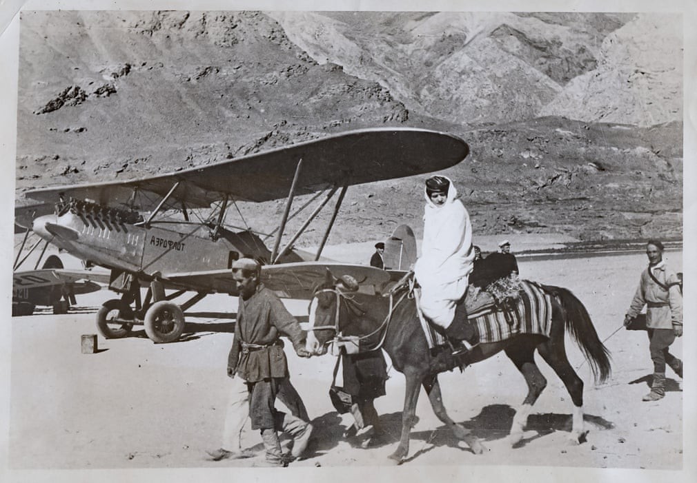 In the 30s, most of the Aeroflot fleet consisted of biplanes, like this one pictured in Khorog, a city in the Pamir mountains of Tajikistan. The route over the range is still considered one of the world’s most dangerous air journeys