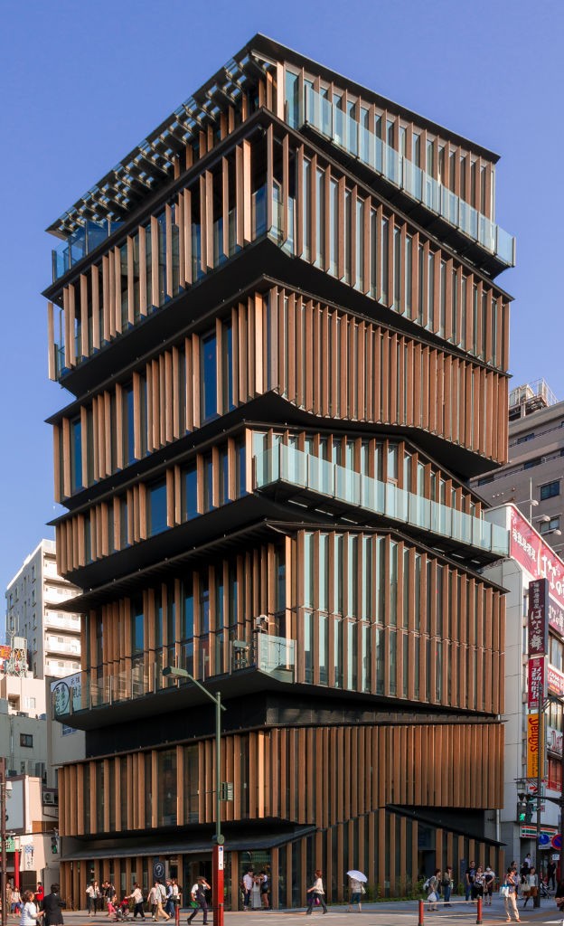 Asakusa Culture Tourism Center. Photo: Famous Architects