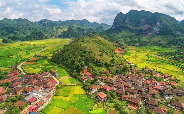Huu Lien community-based eco-tourism village is an ideal destination for tourists. — Photo toquoc.vn