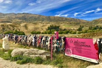Discover The Tale Of New Zealand’s Unique Cardrona Bra Fence