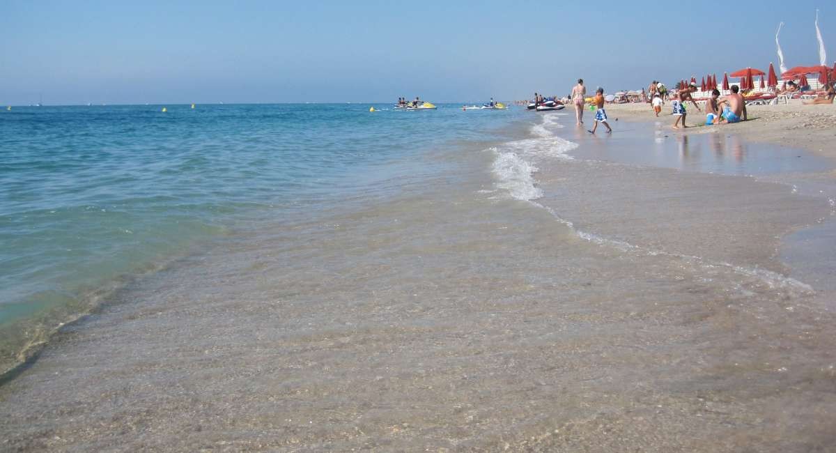 Maguelone beach. Photo: The Travel Magazine 