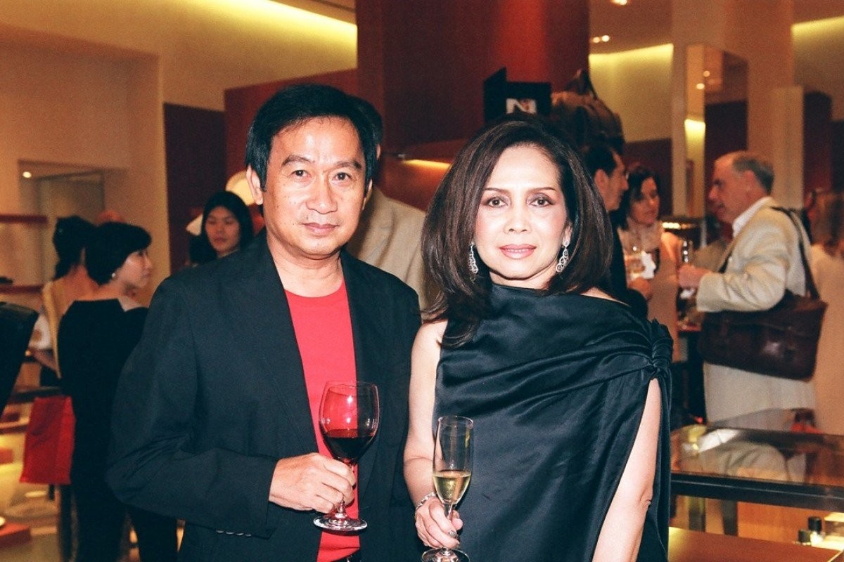 Chalerm Yoovidhya and Daranee Yoovidhya at a cocktail party in 2008. Photo: Handout