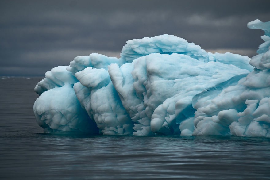 It is situated where the Sermeq Kujalleq glacier calves ice into the sea. Photo: Maria Sahai 