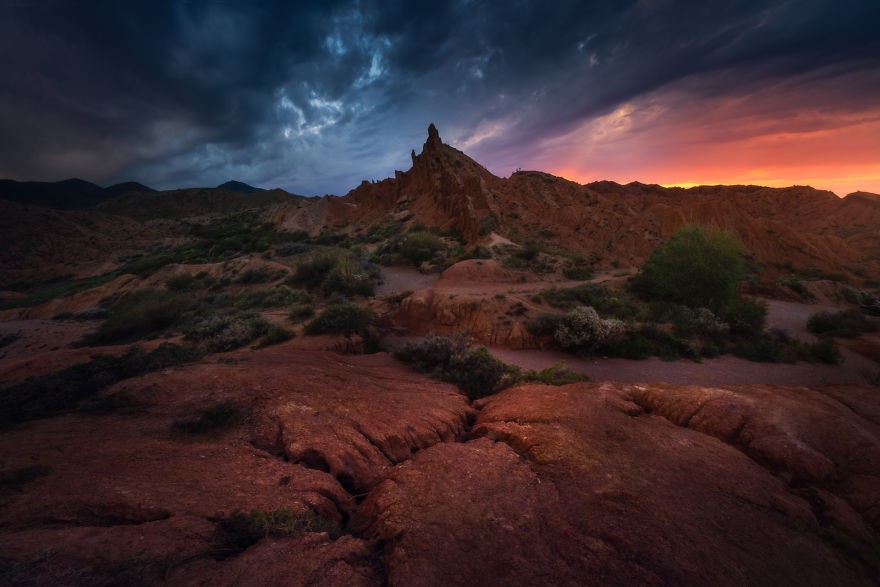 Mars-Like Landscapes In A Canyon Called Skazka Canyon. Photo: Albert Dros 