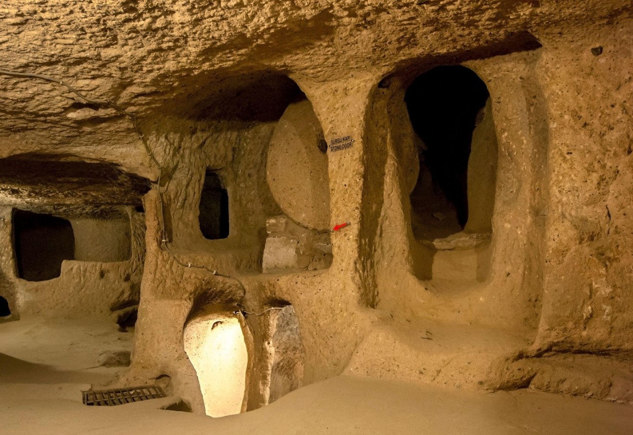 Kaymakli is another underground city in Cappadocia, Turkey | © Thomas Wyness / Alamy Stock Photo