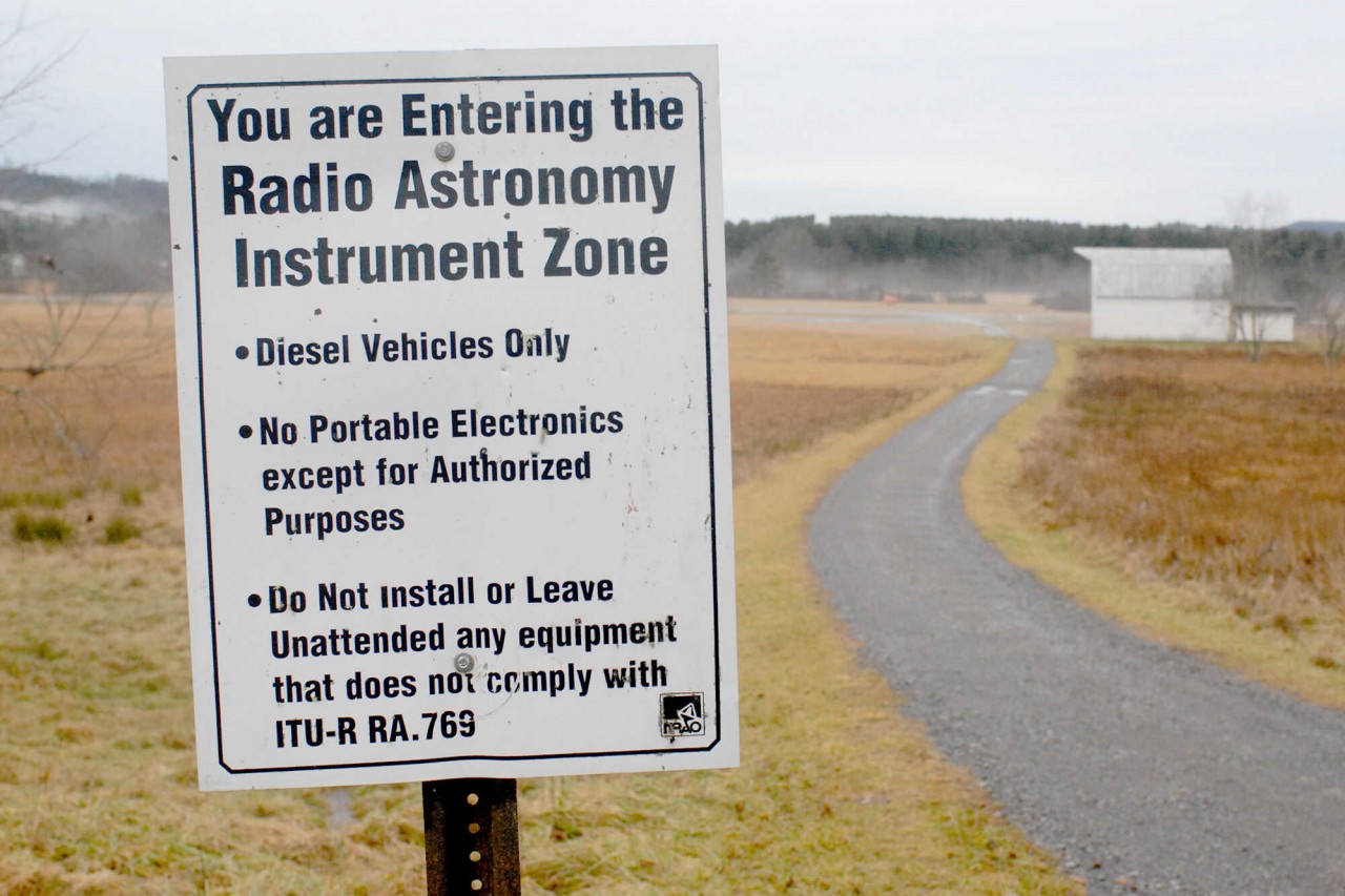 Operating any electrical equipment within ten miles of the observatory is punishable with a state fine of $50 — but has never been enforced. Courtesy of Stephen Kurczy