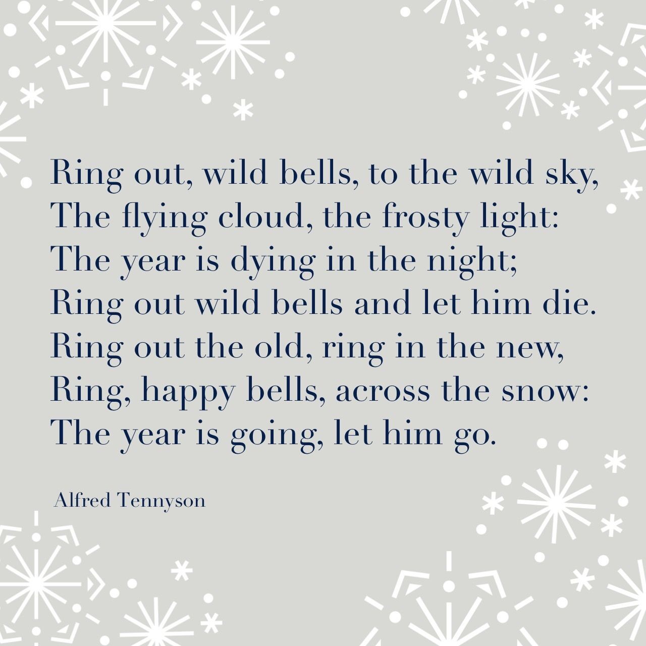 Ring Out, Wild Bells - Alfred, Lord Tennyson Poem - Literature - Typewriter  Print 3 - Vintage Tapestry by Studio Grafiikka - Studio Grafiikka - Artist  Website