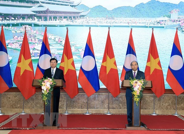 pms vietnam laos inter governmental committee meeting a success