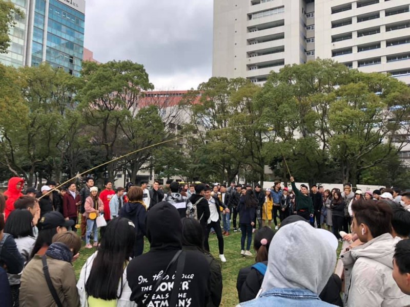 about 7000 people drawn to tet festival 2020 in japans fukuoka prefecture