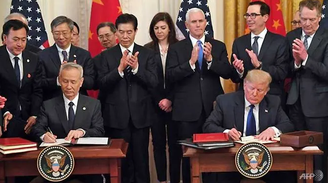 whats in us china phase one trade deal