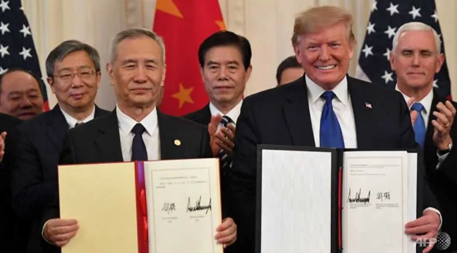 whats in us china phase one trade deal
