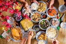 healthy eating tips during lunar new years reunion dinner