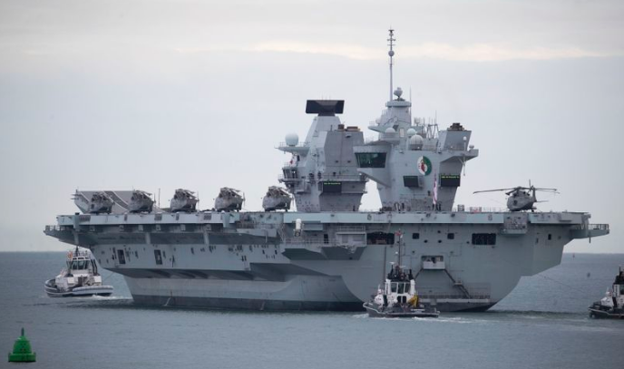 what japan says about uks plan to send aircraft carrier group to asia seas