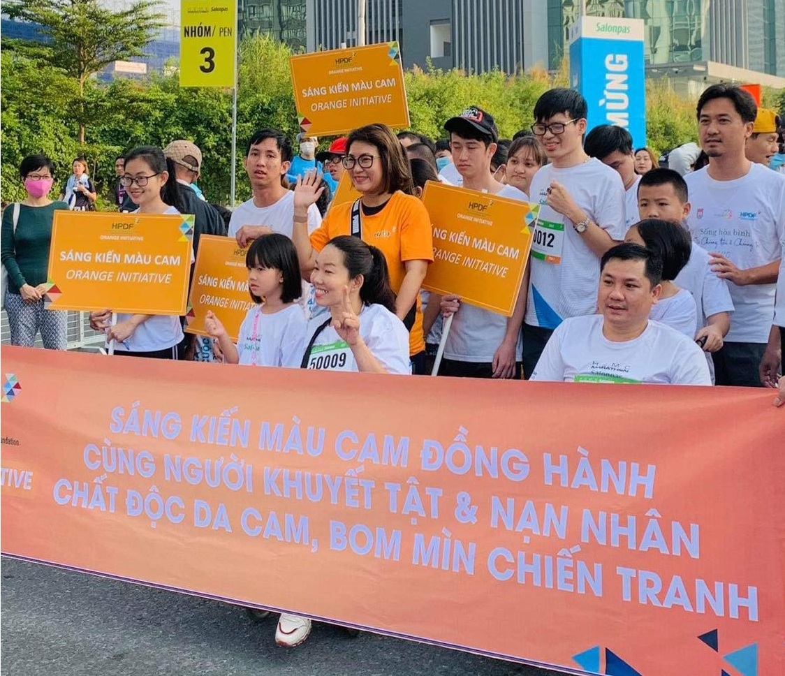 Orange Initiative at HCMC Marathon 2021
