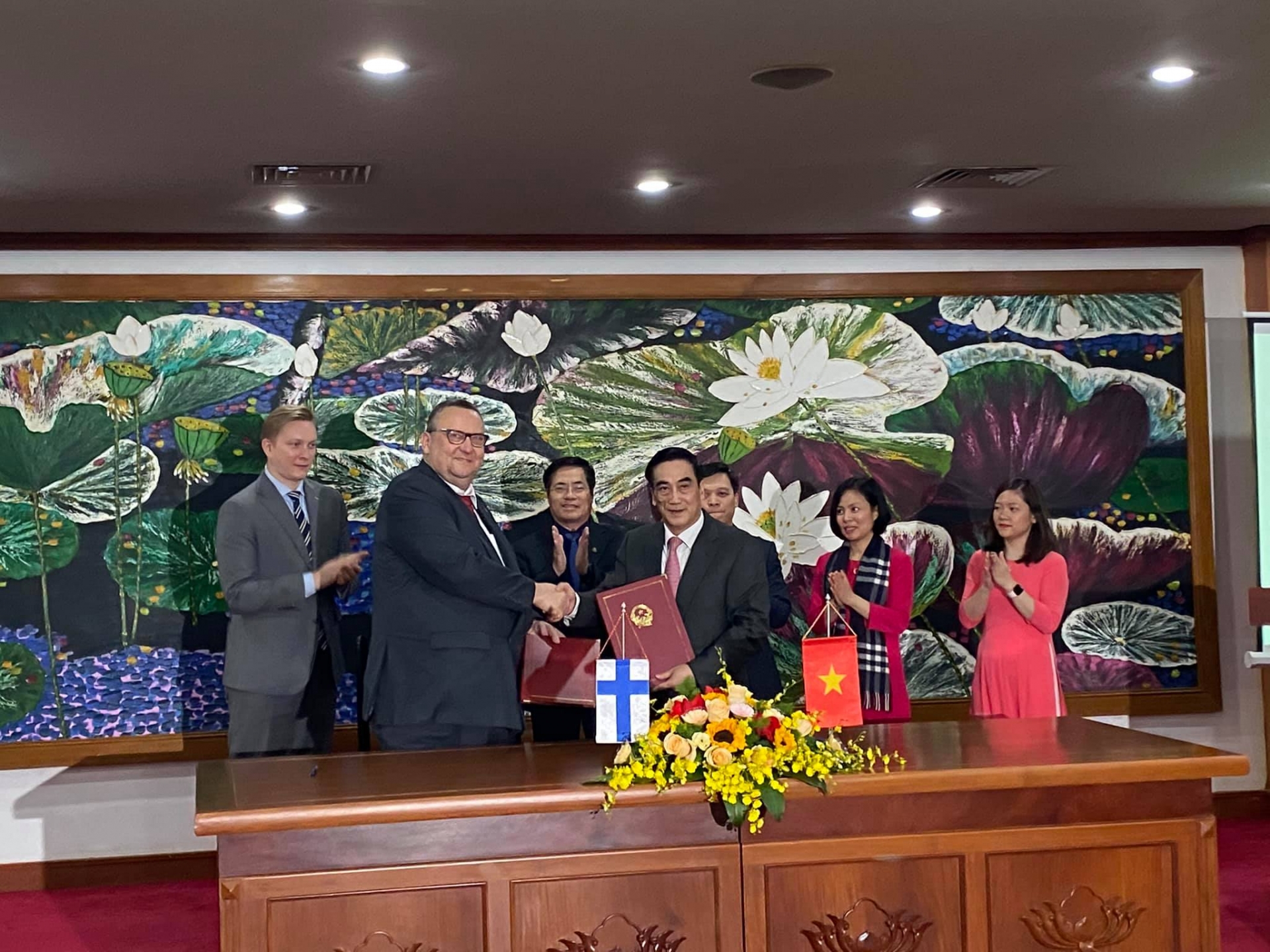 100 million USD provided by Finland for public sector investment in Vietnam