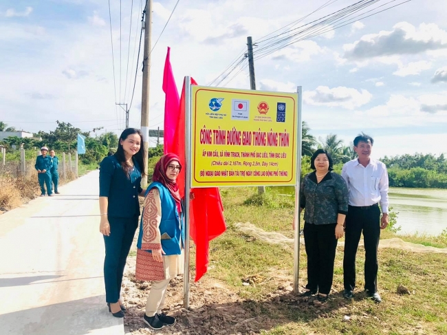 UNDP supports much-needed infrastructure improvements in Bac Lieu, Ca Mau