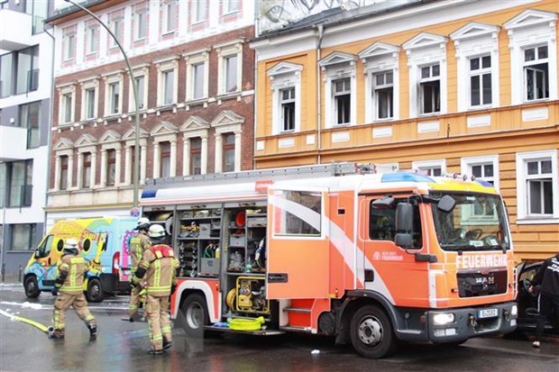 Vietnamese-owned house in Germany catches fire