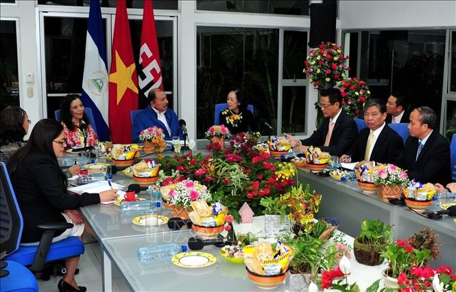 Ruling parties of Vietnam, Nicaragua enhance ties