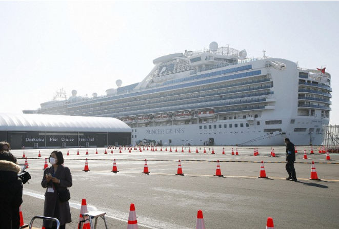 another 99 on cruise ship off japan test positive for coronavirus health ministry