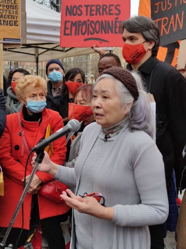 French Vietnamese woman's Agent Orange lawsuit wins activists' support