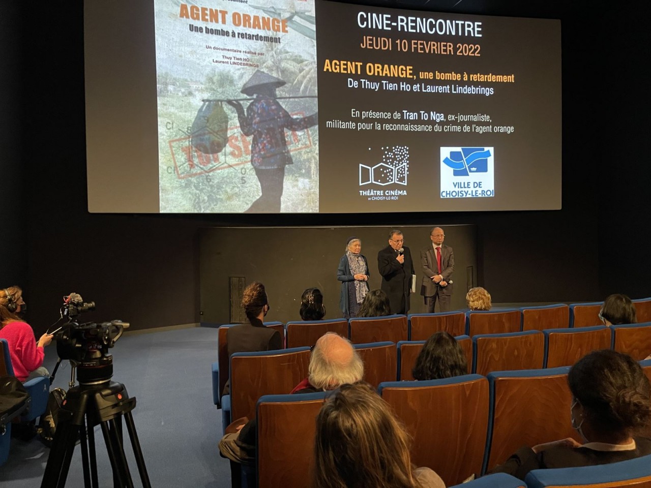 Choisy-le-Roi Screens Film in Support Vietnam’s AO/Dioxin Victims