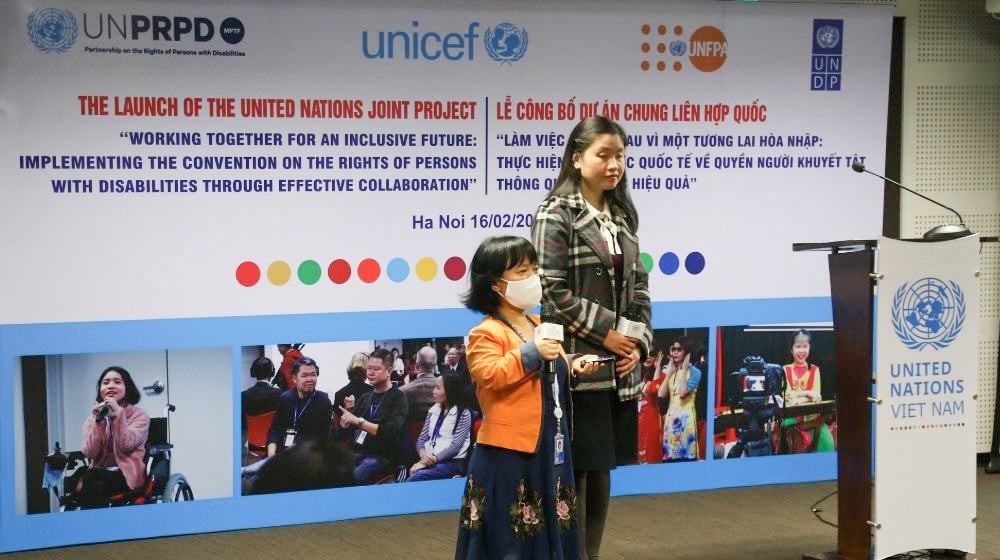 Three UN Agencies Announce New Project to Enhance People with Disabilities' Rights