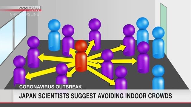 covid 19 outbreak japanese experts suggest avoiding indoor crowds