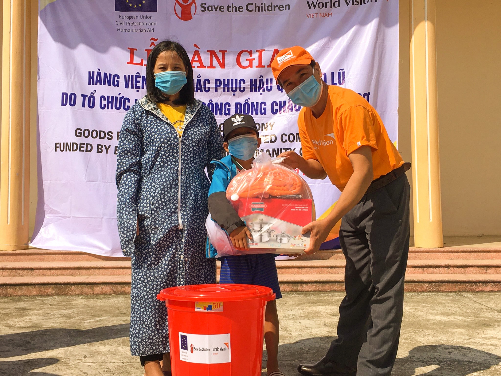 Thousands of flood hit locals in Quang Tri benefiting from EU aid