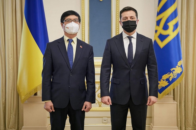Ukrainian President thanks Vietnam for supporting Ukraine amid COVID-19