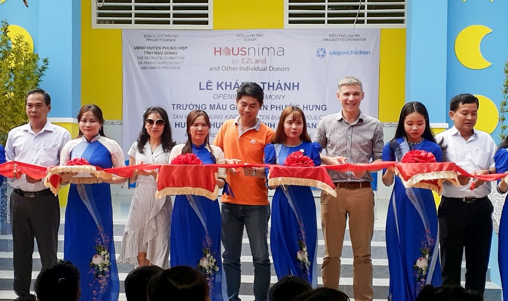 another kindergarten built by saigonchildren in hau giang