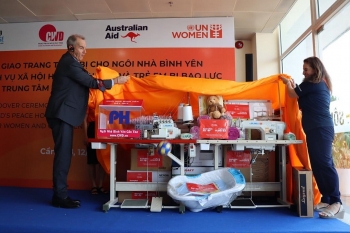 essential equipment and facilities handed over to womens shelters in vietnam