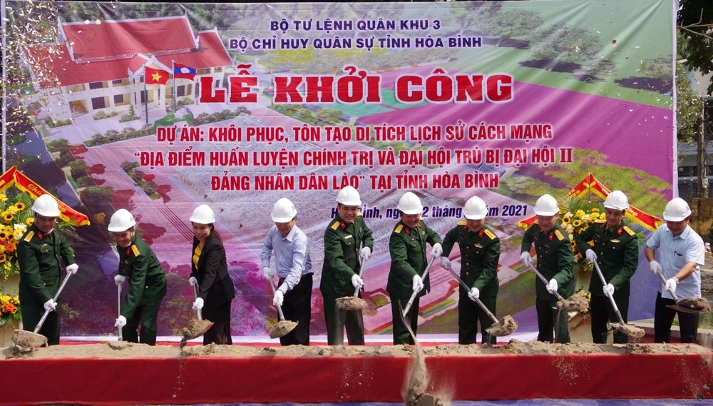 Revolutionary historical relic site associated with Lao Party in Hoa Binh to be upgraded
